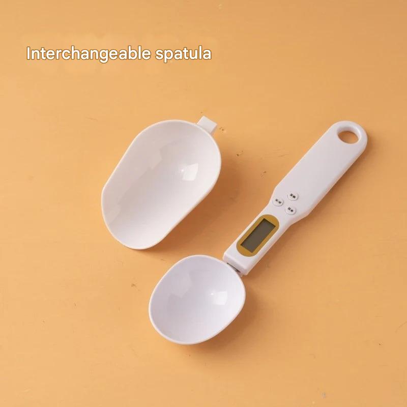 Kitchen Spoon Scale Baking Weighing Baby Milk Powder Infant Food Scale Household Measuring Spoon Detachable Head High Precision