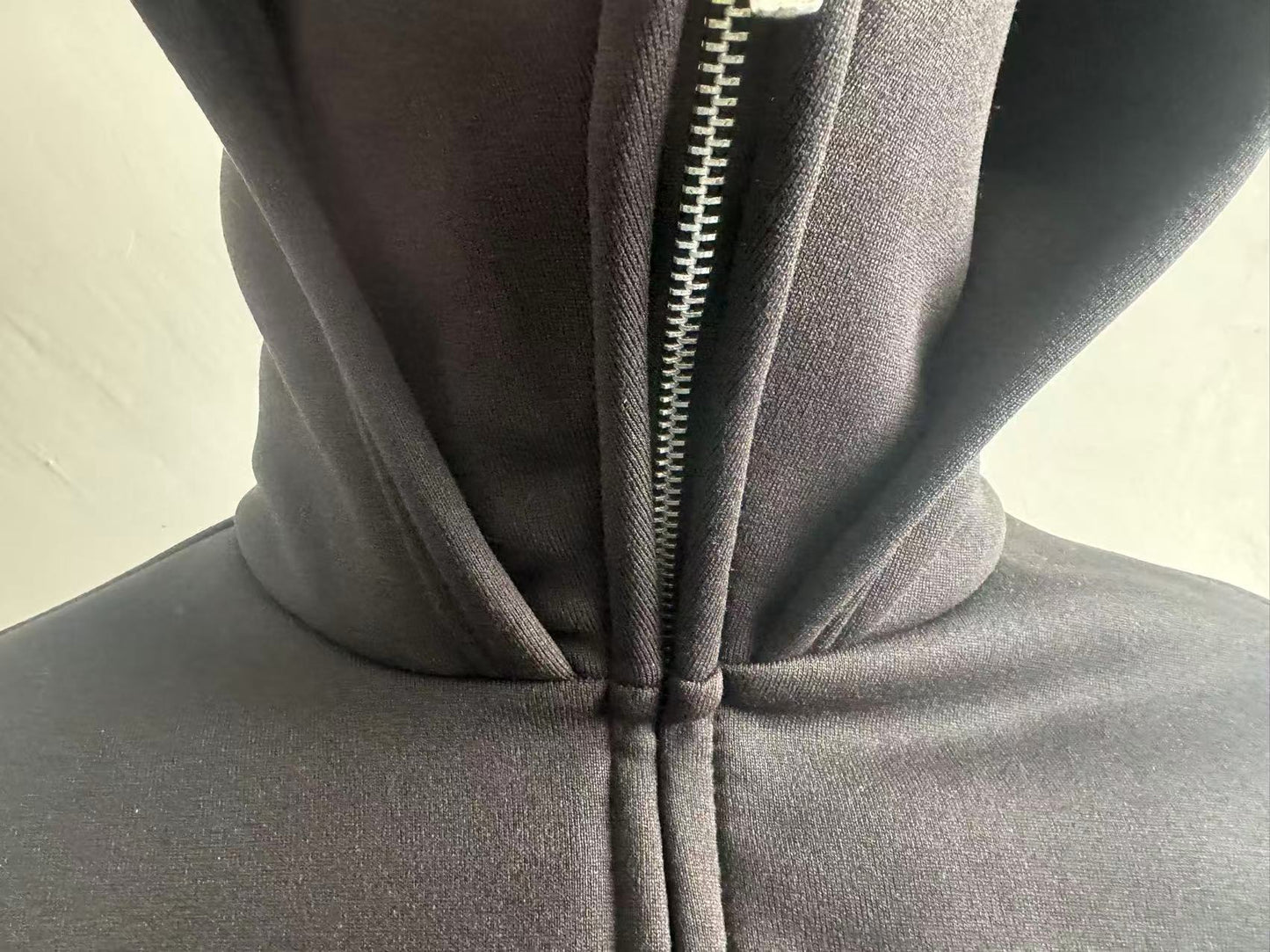 New Arrival Cross Border Spring Autumn Unique Double Layered Hooded Zipper Sweatshirt Loose Fit Street Style for Couples 