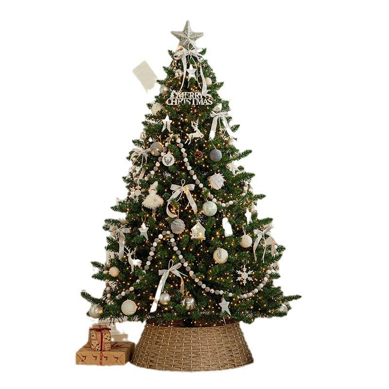 Cross-Border New Luxury Large Christmas Tree Package Tree Glowing Floor Ornament Mall Home Christmas Decorations 