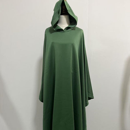 Men's Punk Hooded Wool Cloak Jacket – Warm, Loose-Fit Autumn Winter Coat for Stress Relief &amp; Comfort 